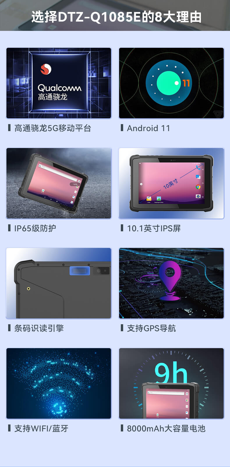 10.1英寸三防加固平板,Android系統平板