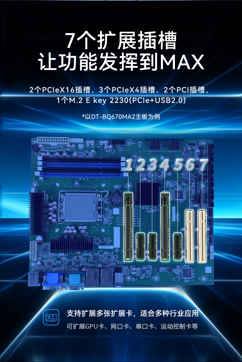 酷睿14代工控機(jī),12USB3.0,2網(wǎng)口機(jī)器視覺(jué)/AGV調(diào)度控制主機(jī),DT-610L-BQ670MA2.jpg