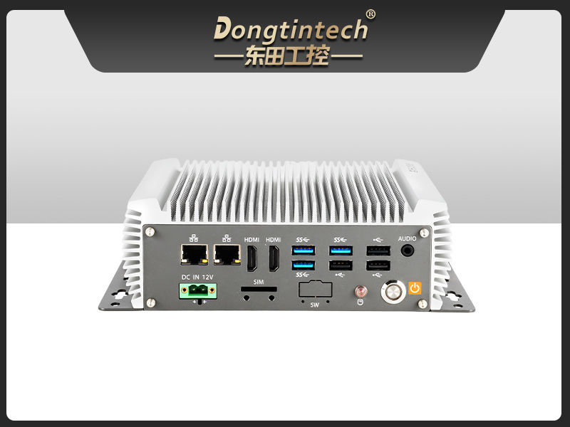 無風扇嵌入式工控機,AGV機器人工業主機6個USB口,DTB-3095-J6412