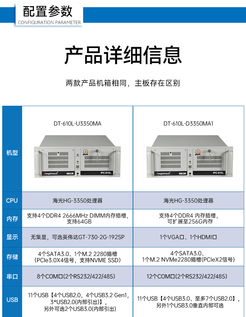 東田國產化工控機,雙路海光服務器主機,DT-610L-U3350MA.jpg