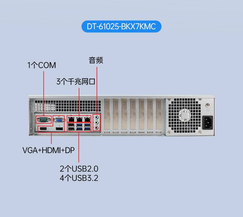 國(guó)產(chǎn)化2U工控機(jī),兆芯KX-7000三顯輸出,智能交通邊緣計(jì)算主機(jī),DT-61025-MKX7KMB.jpg