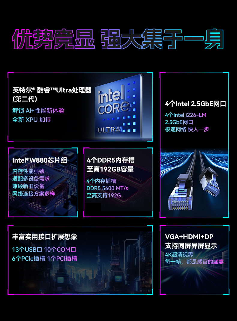 英特爾酷睿Ultra二代工控機,機器視覺AI高性能主機,DT-610L-WW880MA.jpg 英特爾酷睿Ultra二代工控機,機器視覺AI高性能主機,DT-610L-WW880MA.jpg